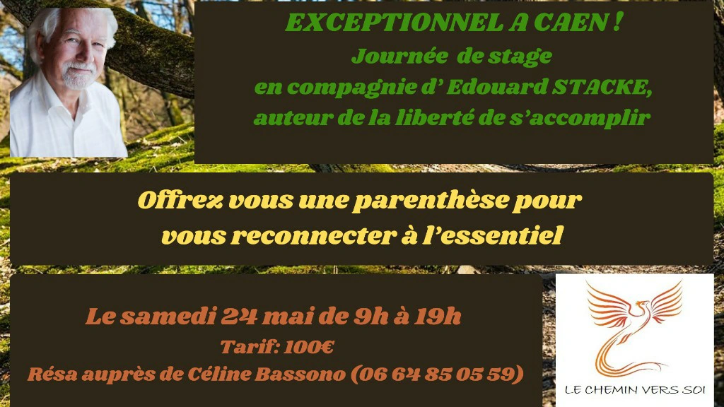 Journée de stage avec Edouard Stacke - Offrez-vous une parenthèse pour vous reconnecter à l’essentiel